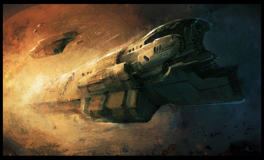 Space Cargo by MaxD-Art