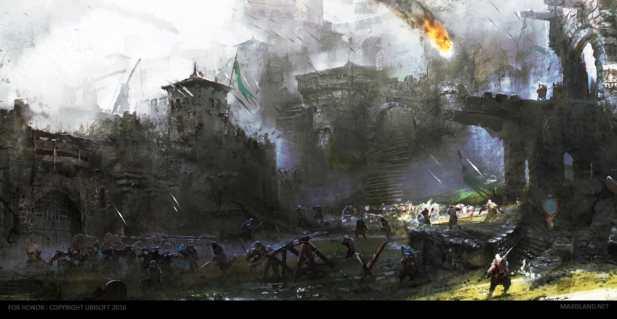ForHonor : Courtyard's Battle by MaxD-Art ForHonor : Courtyard's Battle by MaxD-Art