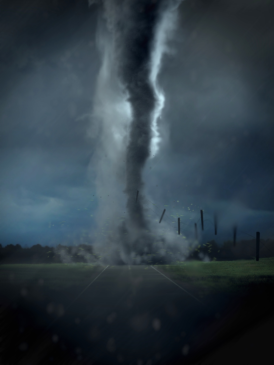 Tornado (3D Blender 2.62)