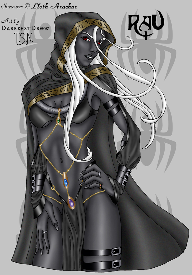 Drow Priestess Rau