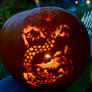 Dragon Pumpkin Lit