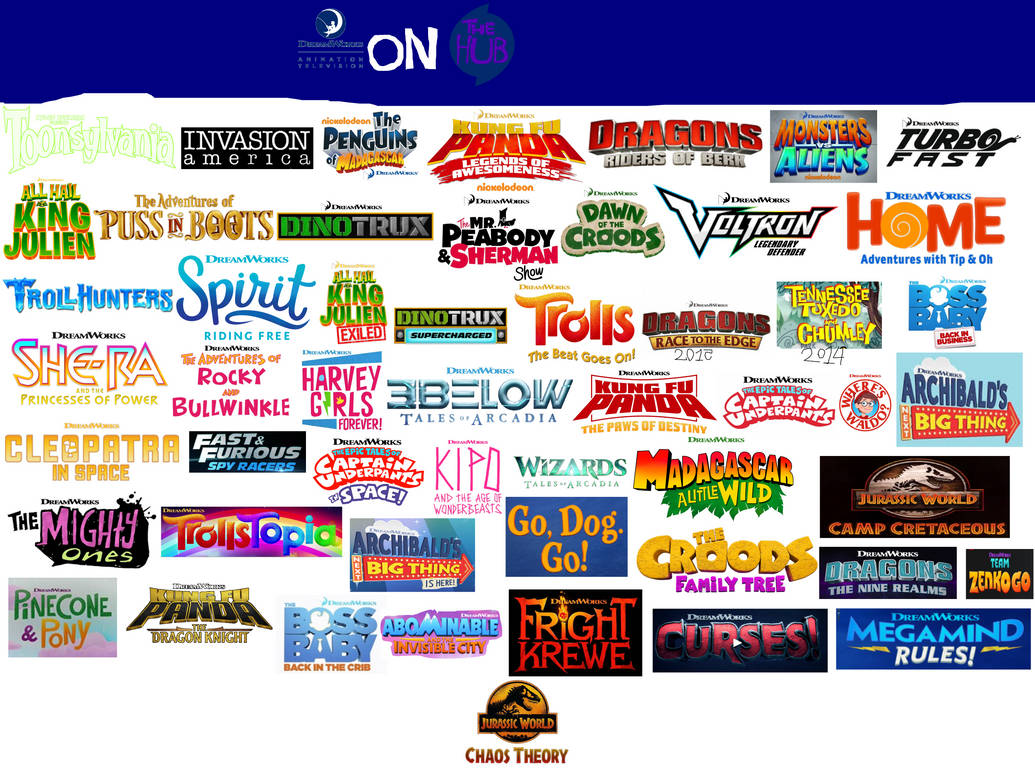Dreamworks Animation Television Programming Lineup by T3YRTRE on DeviantArt