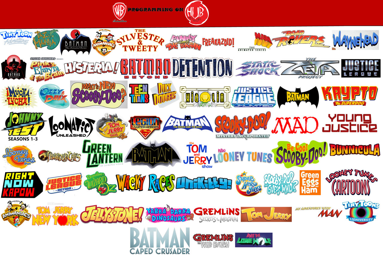 Wb Animation Lineup On Hub Network Revival by T3YRTRE on DeviantArt