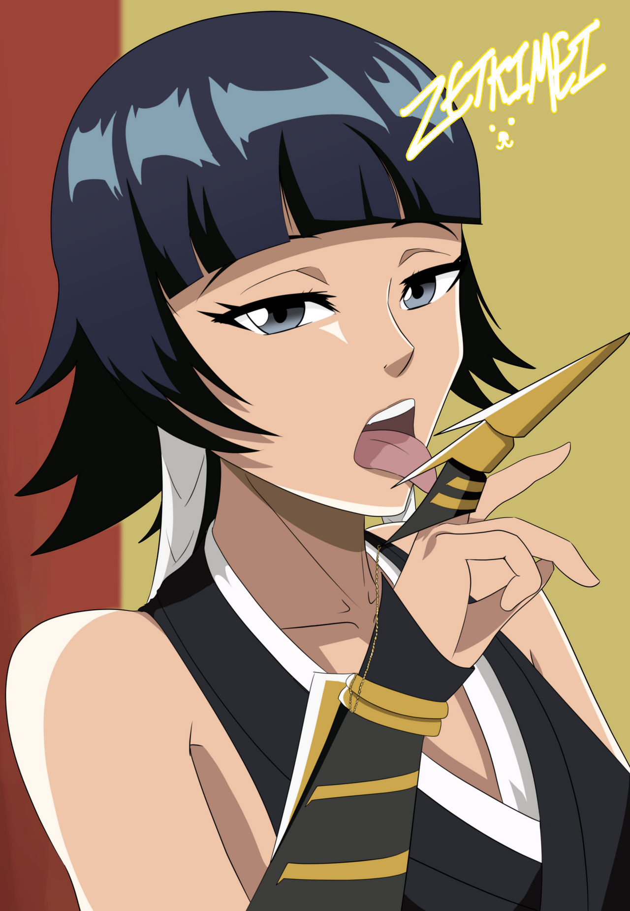 Soi Fon And Her Shikai By ZETKIMEI On DeviantArt soi-fon-and-her-shikai-by-zetkimei-on-deviantart