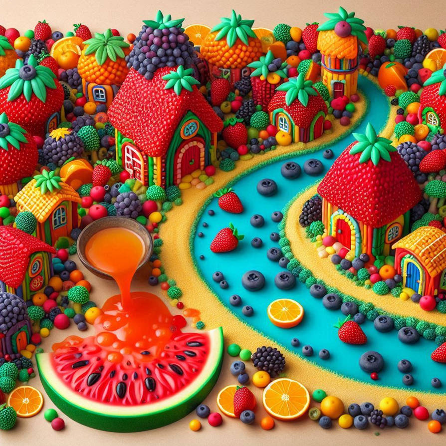 fruit river by HaCK-Hack on DeviantArt