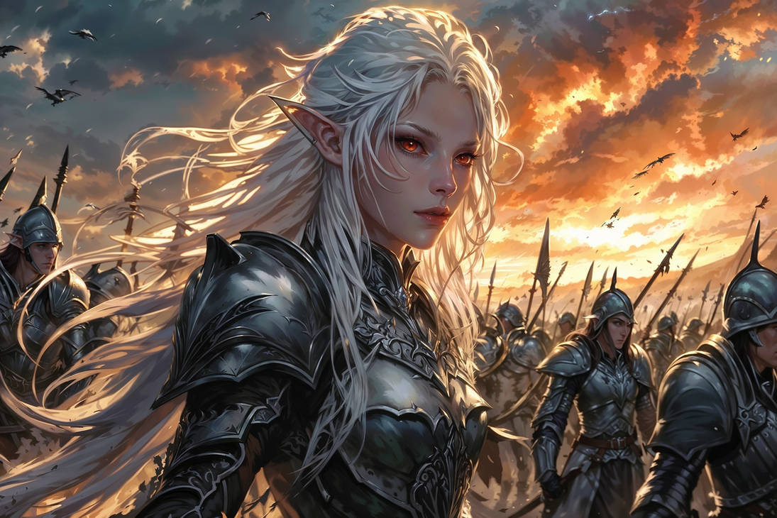 Elf general by HaCK-Hack on DeviantArt