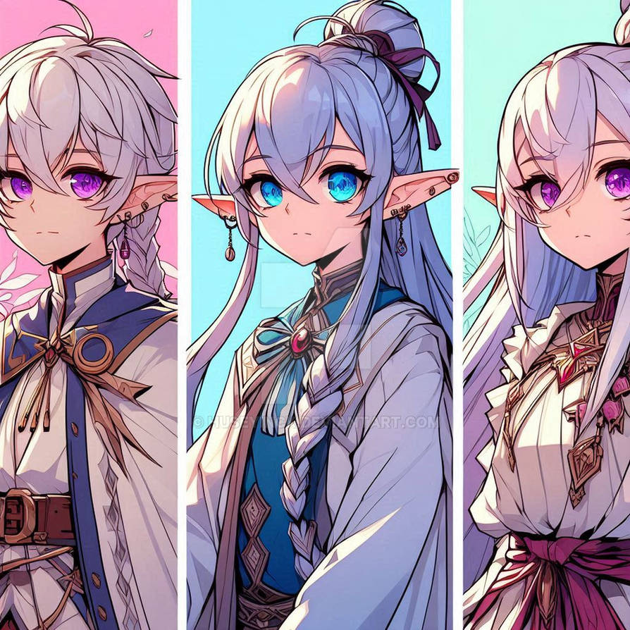 elf designs by HuseyinCK on DeviantArt