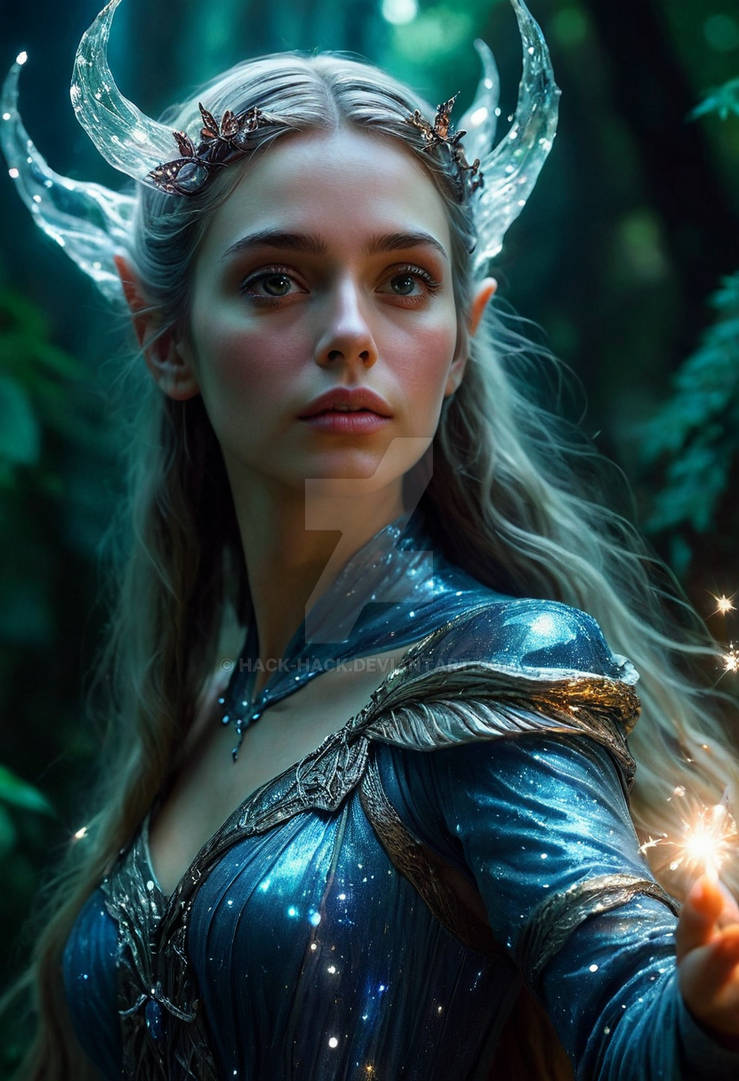 A Celestial Elf by HaCK-Hack on DeviantArt