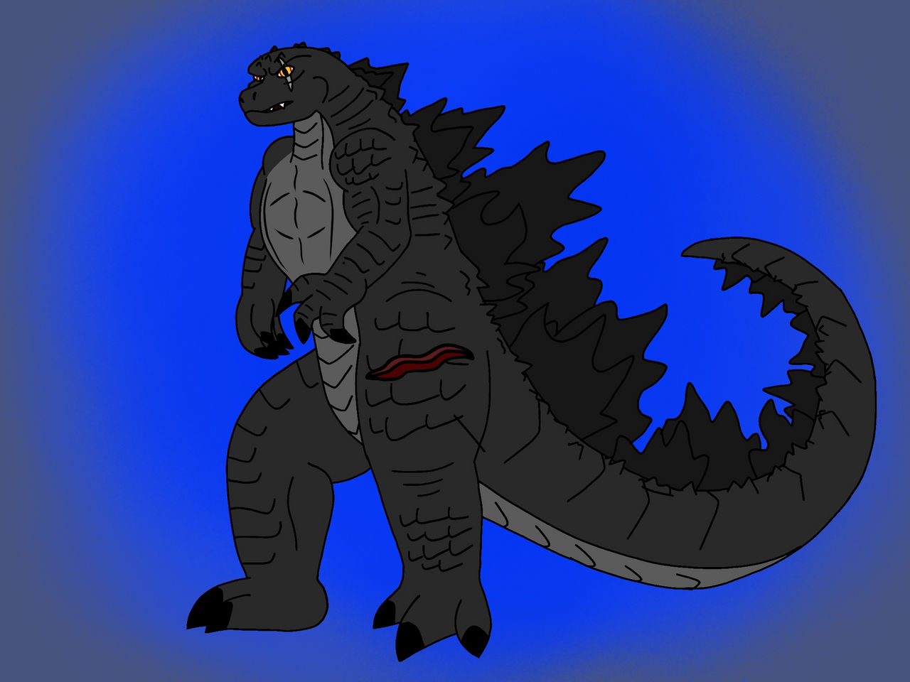 Godzilla The Ride Deviantart Godzilla 2021 by FnafAnimator47 on DeviantArt