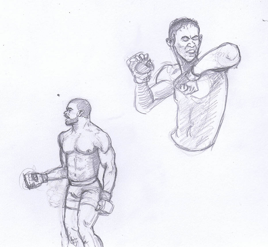 UFC sketches by SatyrixArt on DeviantArt