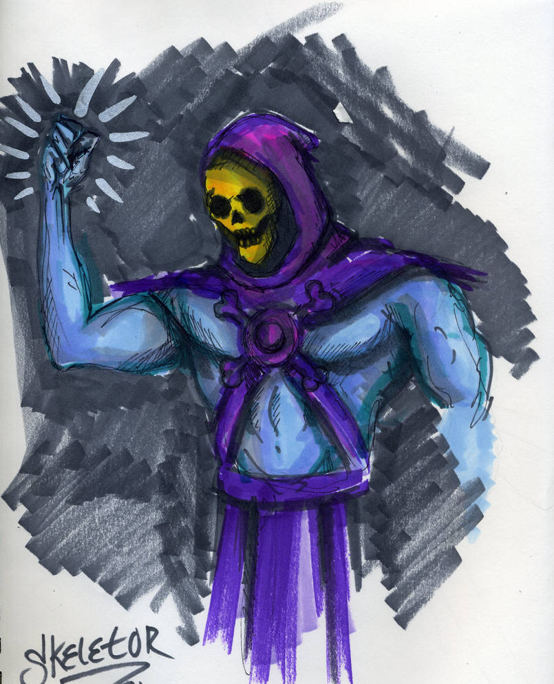Skeletor render by disembowelertron on DeviantArt
