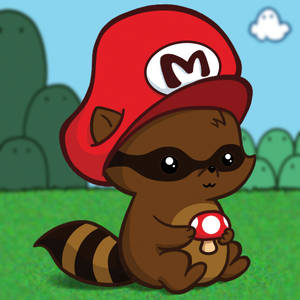 Raccoon Mario