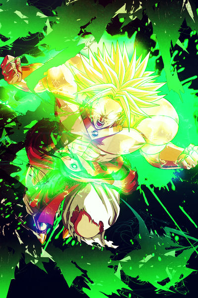 Broly's RAGE by Tokyoflesh on DeviantArt
