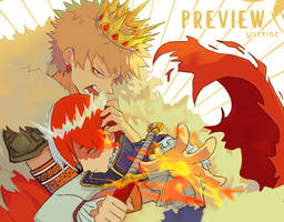 Todobaku zine PREVIEW