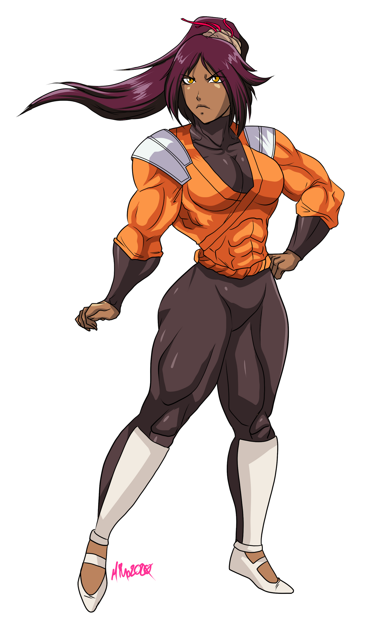 Yoruichi by mvmconde on DeviantArt