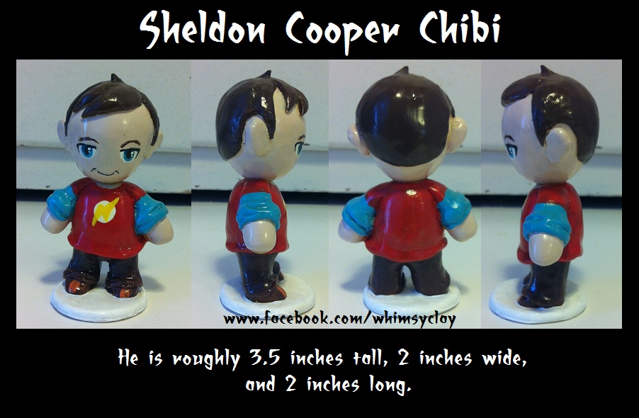 Sheldon Cooper from Big Bang Theory Chibi