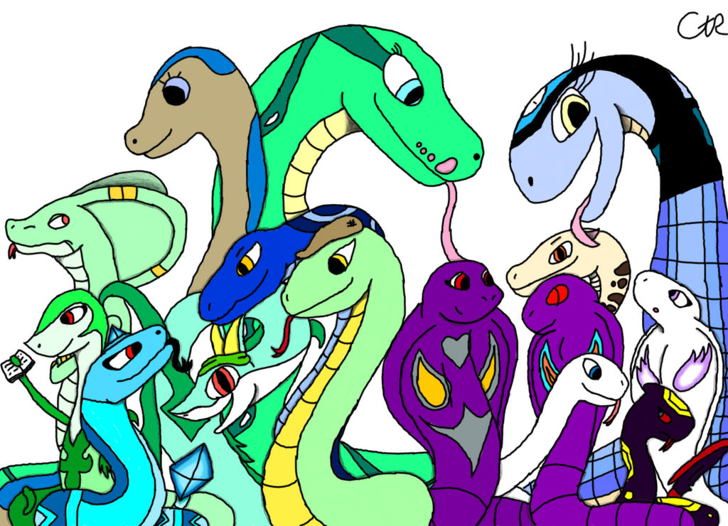 Gift Snakes by CobaltTheRighteous on DeviantArt