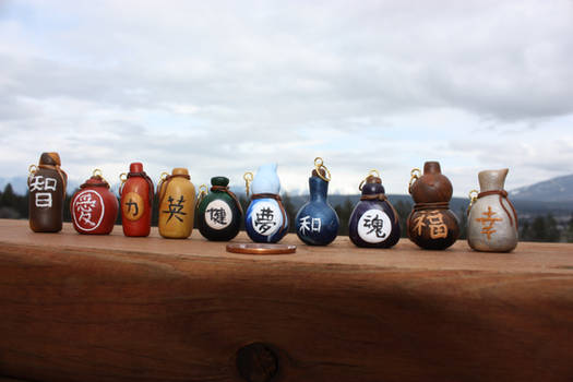 Sake Bottle Charms