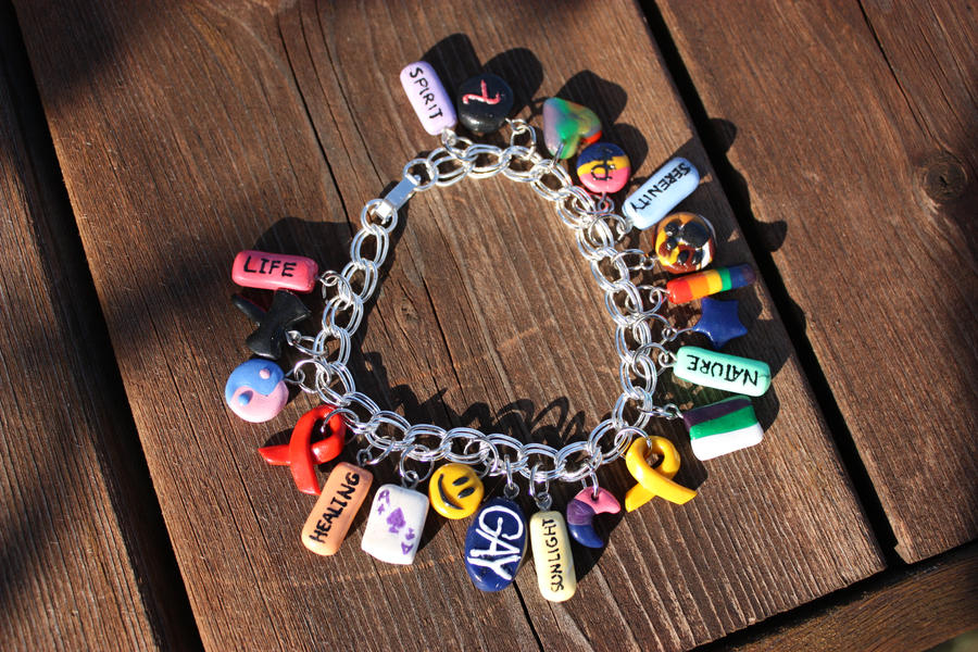 LGBT Charm Bracelet