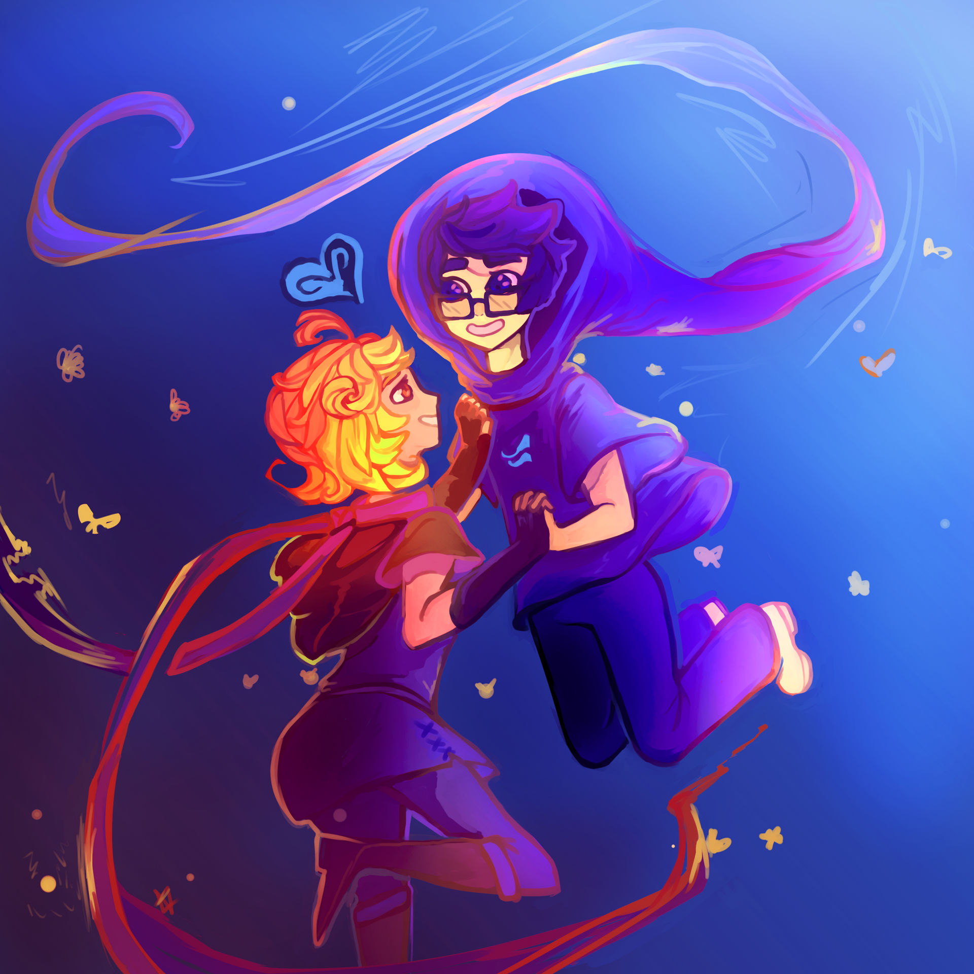Homestuck Roxy Prototype Homestuck Roxy and John johnxroxy by paper-poppy on DeviantArt