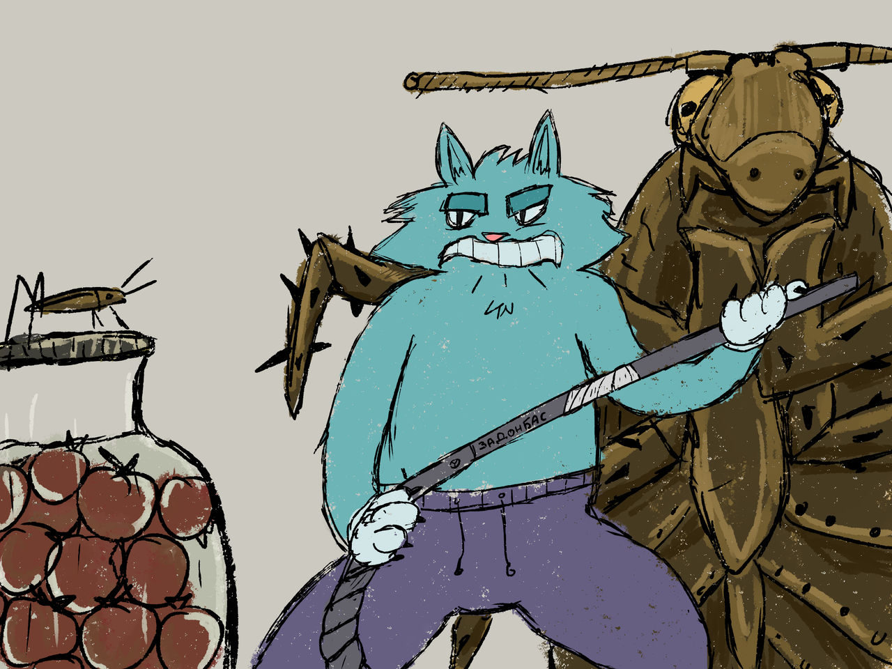 Cockroach Monster Tank cockroaches battle by Egr777 on DeviantArt