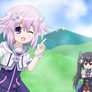 Choujigen Game Neptune - Neptune and Noire