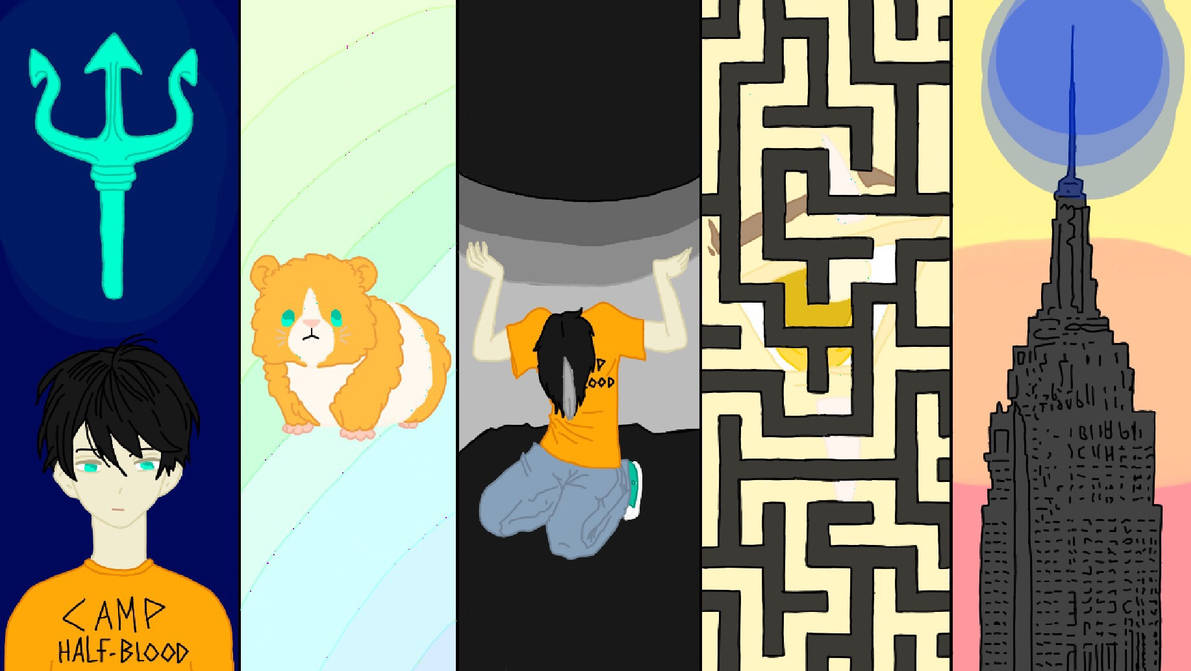 Pjo Iconic Items PJO Bookmarks by annabethchasefangirl on DeviantArt