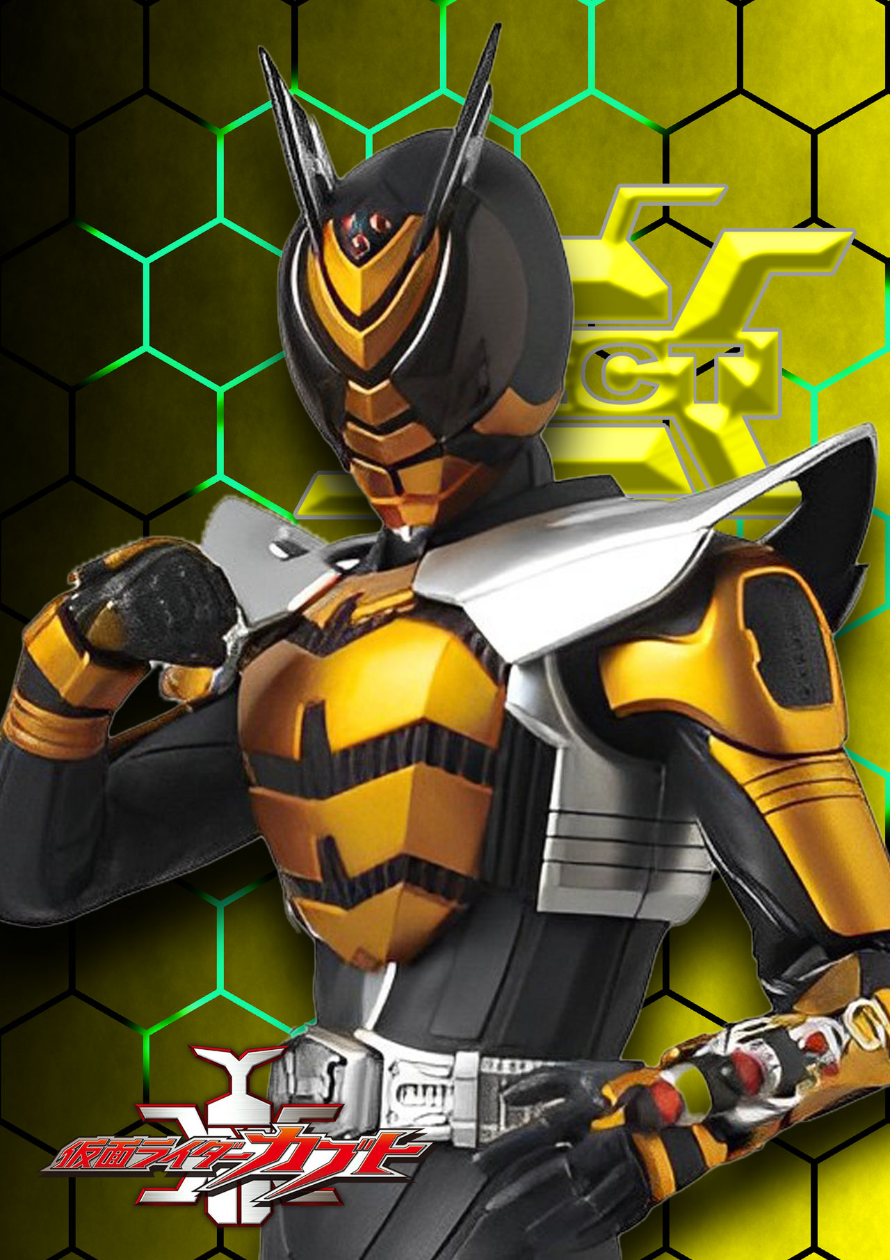 Kamen Rider TheBee by ponymooji-1149 on DeviantArt