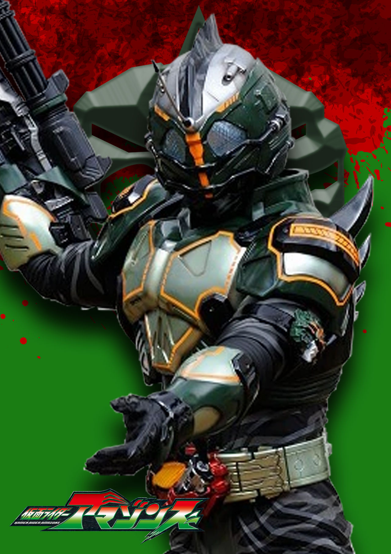 Kamen Rider Amazon Neo Alpha by ponymooji-1149 on DeviantArt