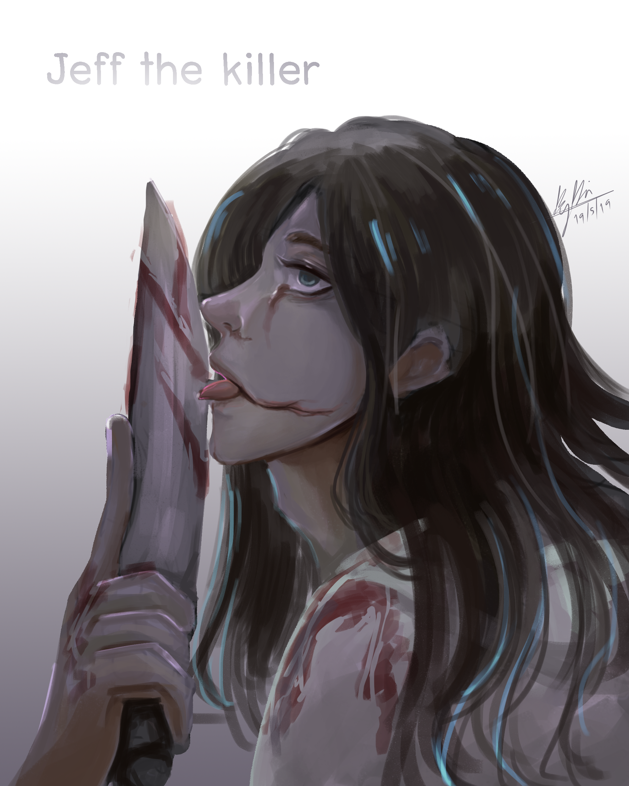 Jeff The Killer Fanart by aturtlemurtle on DeviantArt