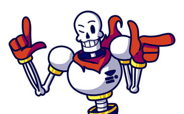 Papyrus Undertale Two Thumbs Up