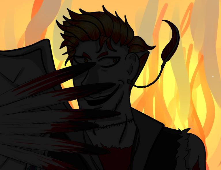 John, Red Feather (Obscured)