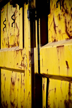 yellow door