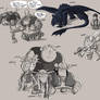 HTTYD sketches