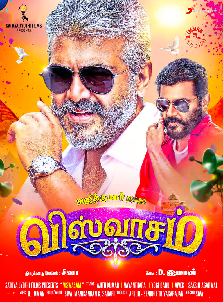 Viswasam poster by gopilloyd on DeviantArt