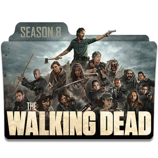 The Walking Dead Season 8 Folder Icon _ by KiritoA by KiritoALG on