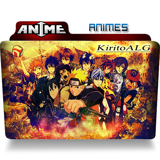 Anime Folder Icon V5 by KiritoALG by KiritoALG on DeviantArt