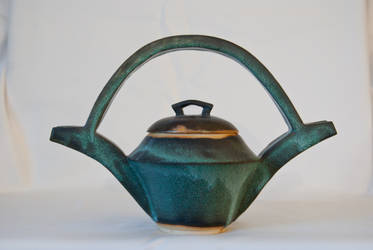 Twin-Spout Teapot