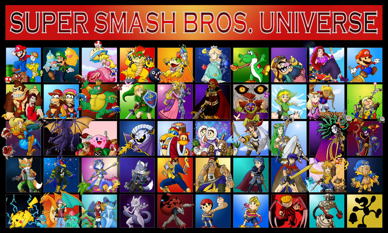 My Super Smash Bros. Roster by Wild-Toon-Feather on DeviantArt