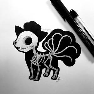 Skeletal Vulpix