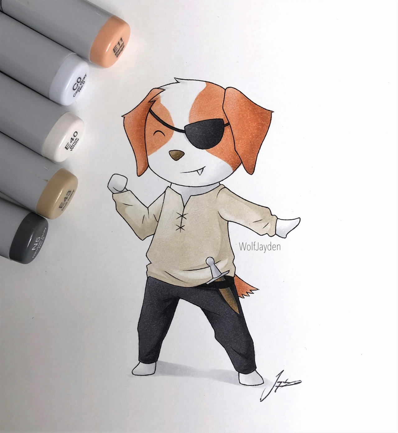 Animal Crossing Villager -Django- by WolfJayden on DeviantArt