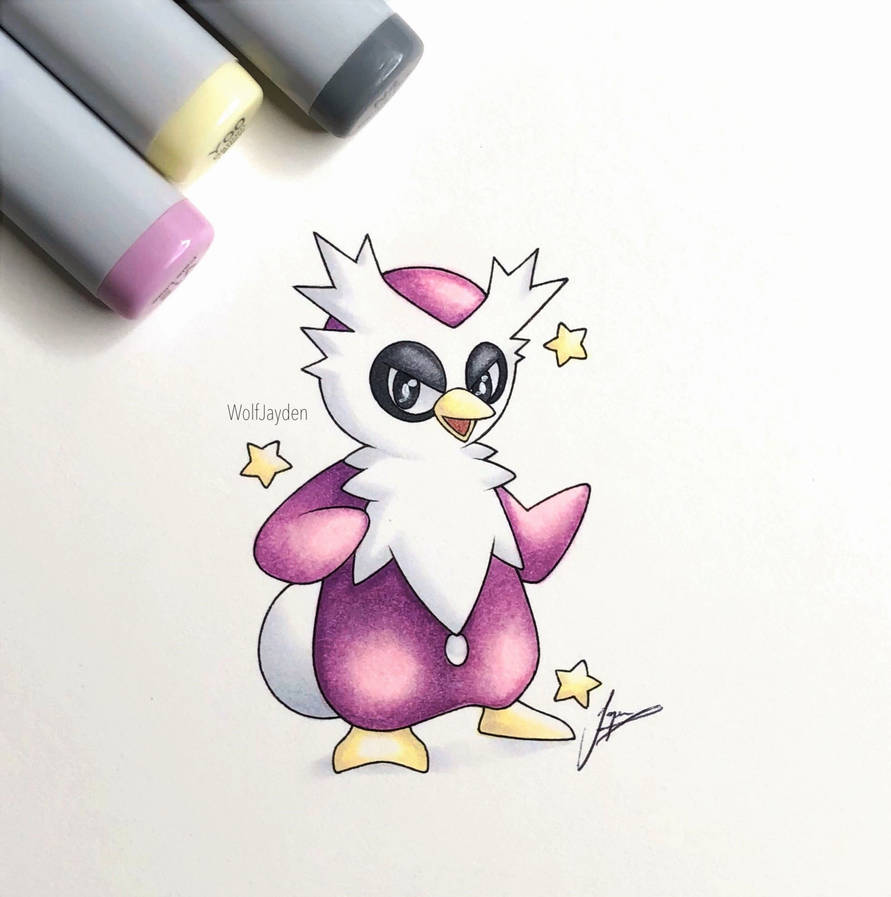 Shiny Delibird by WolfJayden on DeviantArt