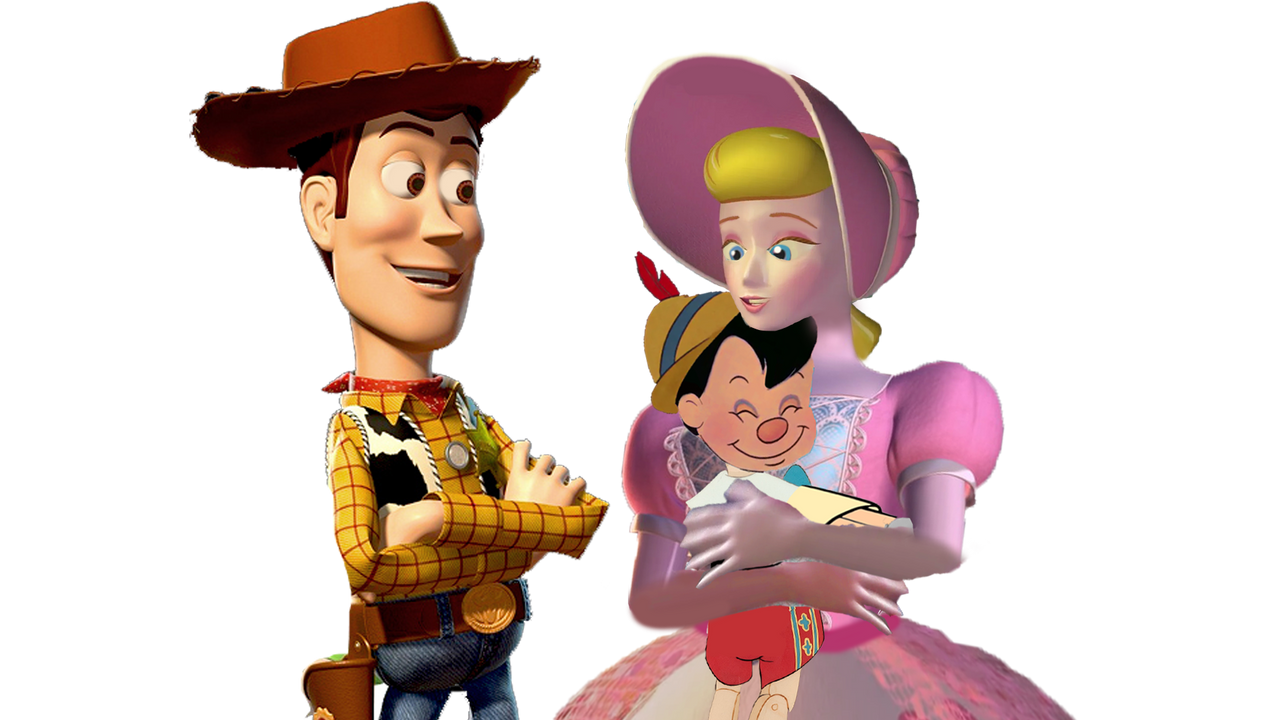 Woody y betty discount toy story 4