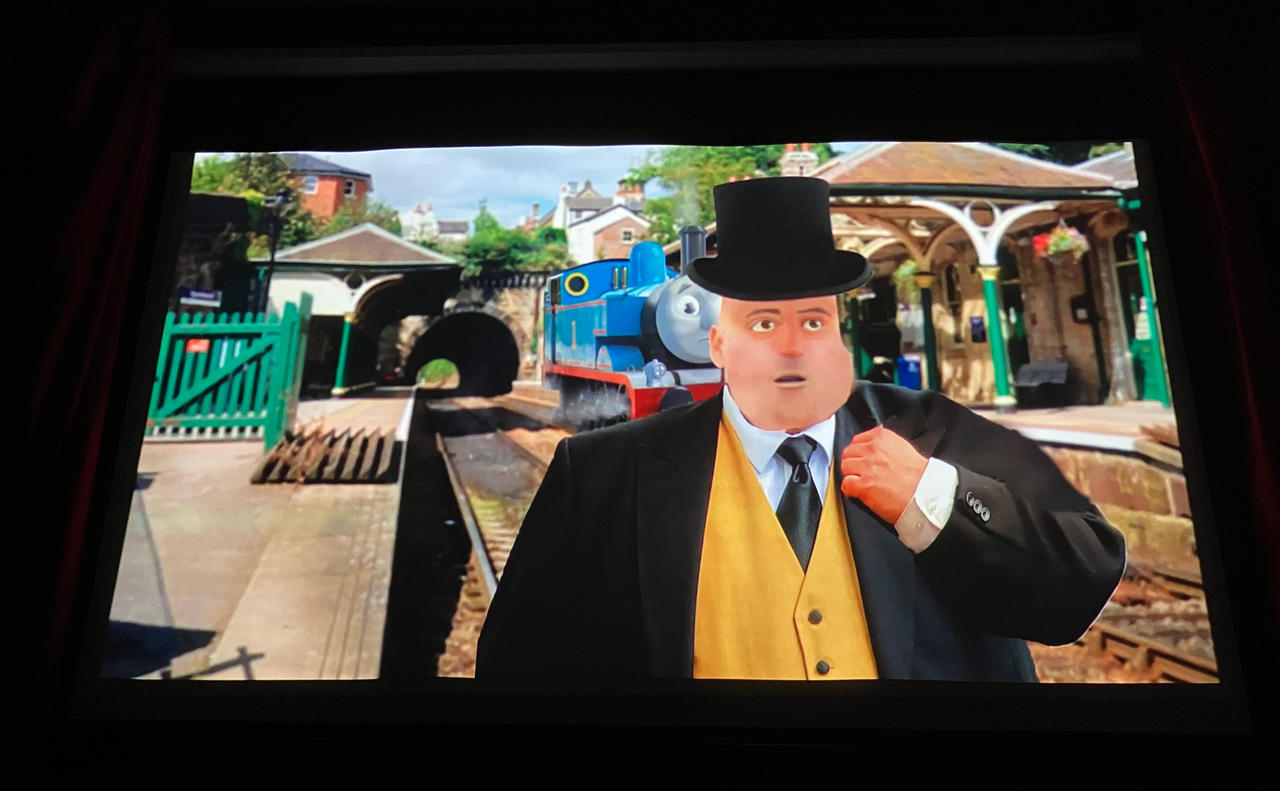 The Fat Controller Concerned (Home Movie Screen) by EliBoyProductions ...