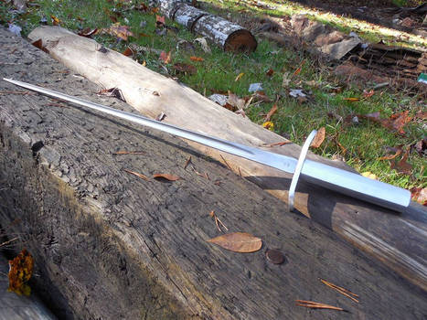 An opposite view of Hooks Sword