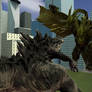 Titanus Godzilla vs King Ghidorah