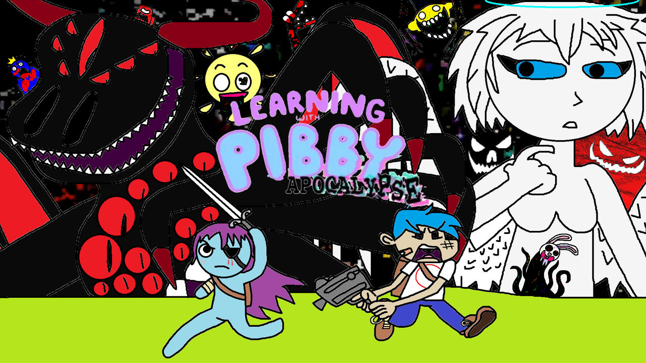 Pibby Pibby Apocalypse Sticker - Pibby Pibby apocalypse Learning