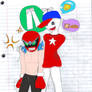 Strong Bad and Homestar