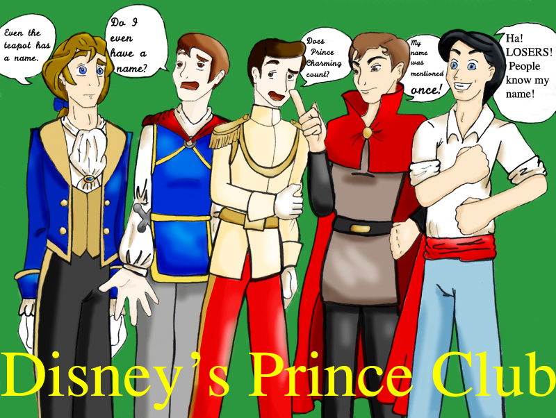 Disney's Prince Club by ScarletFire666 on DeviantArt