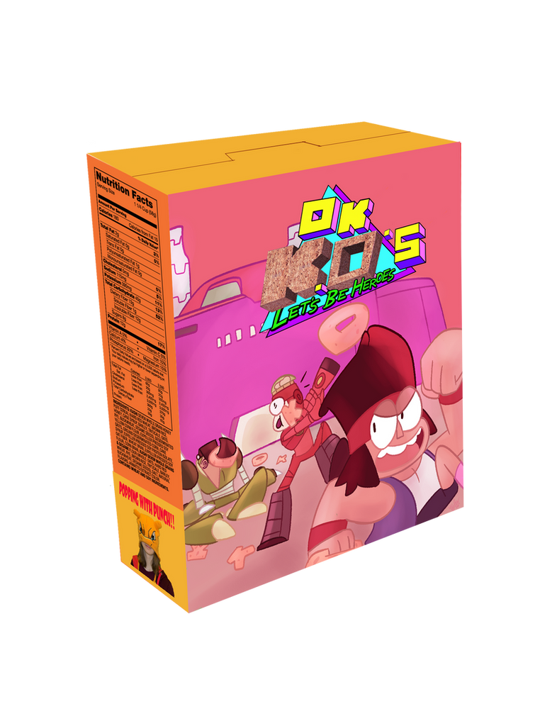 Okay Box OK KO's Cereal Box by torteraex on DeviantArt